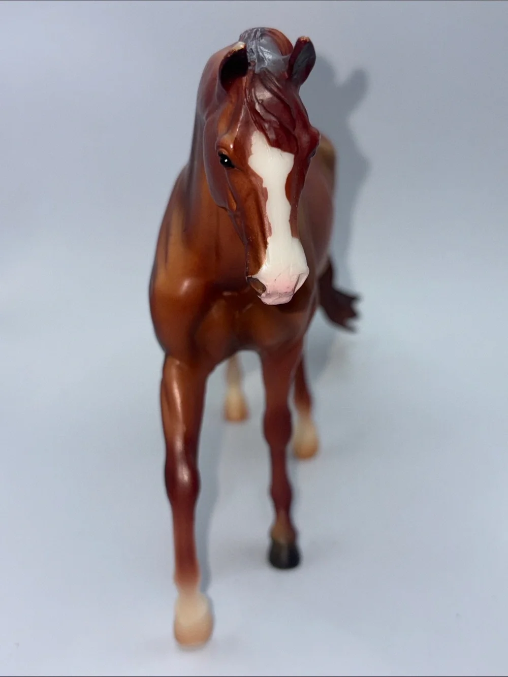 Breyer Classics Chestnut Quarter Horse Equestrian Figure Model Toy Collectible